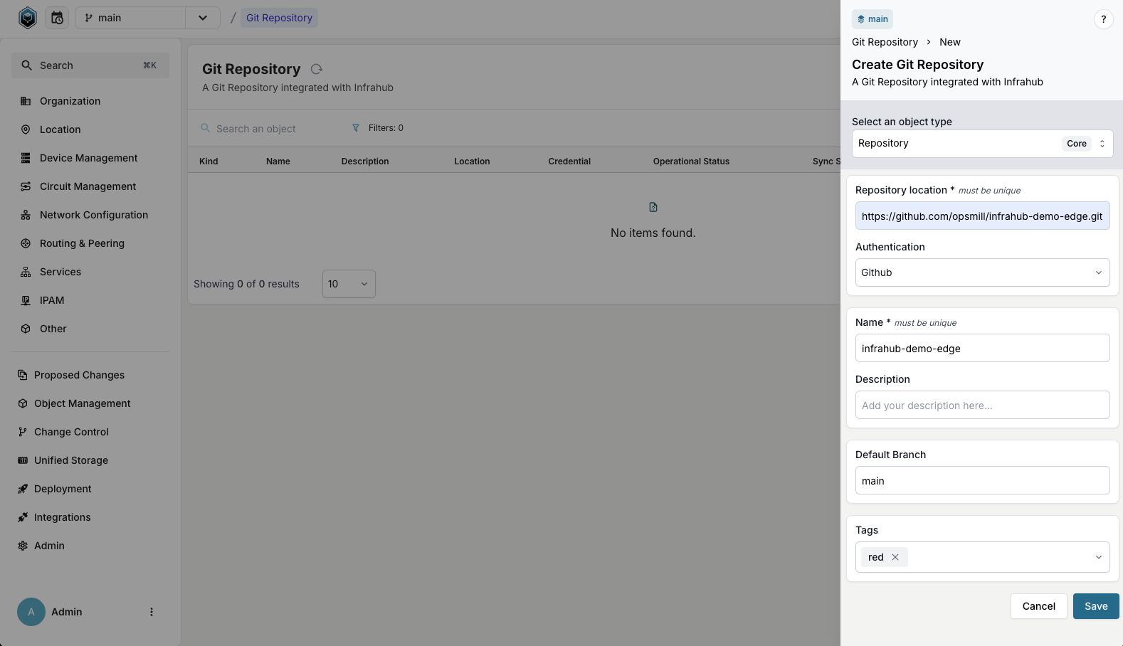 Add a Git Repository